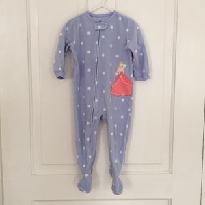 Fleece Carter’s Footie Pajamas